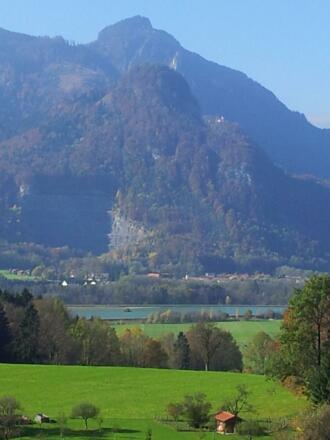 Blich auf Riesenkopf und Petersbergkircherl