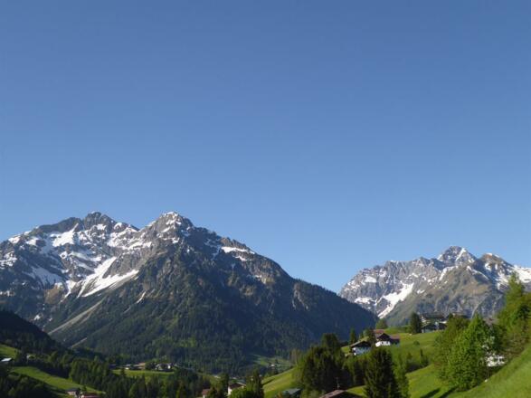 Ausblick auf Elfer, Zwölfer, Widderstein