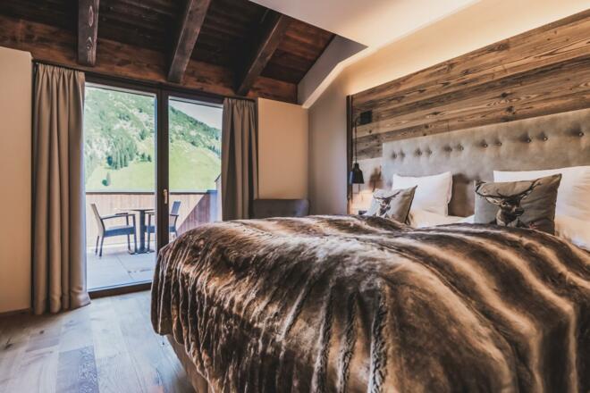 Alpenparks Arlberg Schlafzimmer