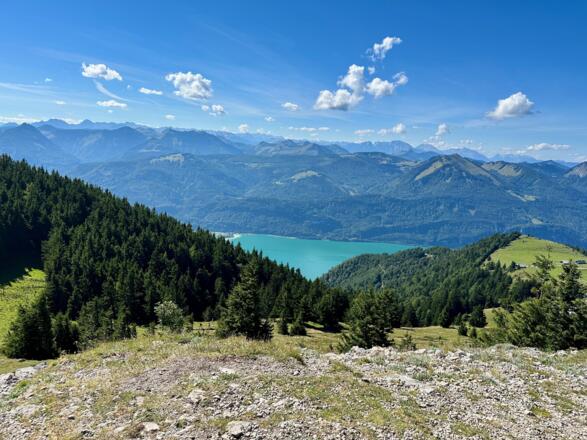 Vedem Wolfgangsee în perspectivă