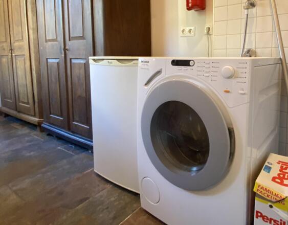washing and drying possible