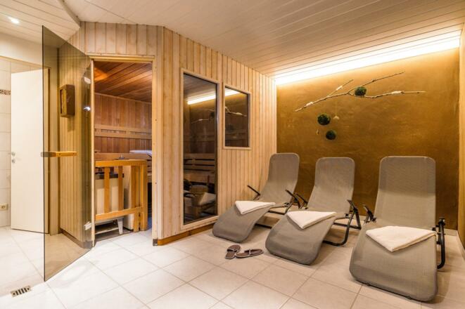 Sauna Ruheraum