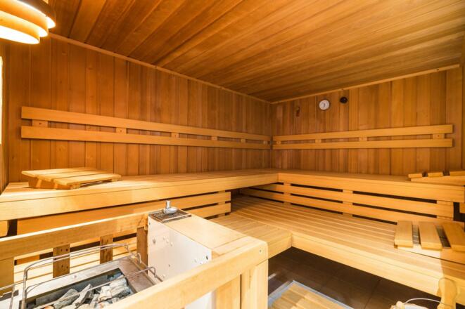 Sauna innen