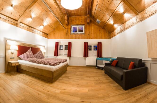 Schlafzimmer Nr. 5 im 2. Stock