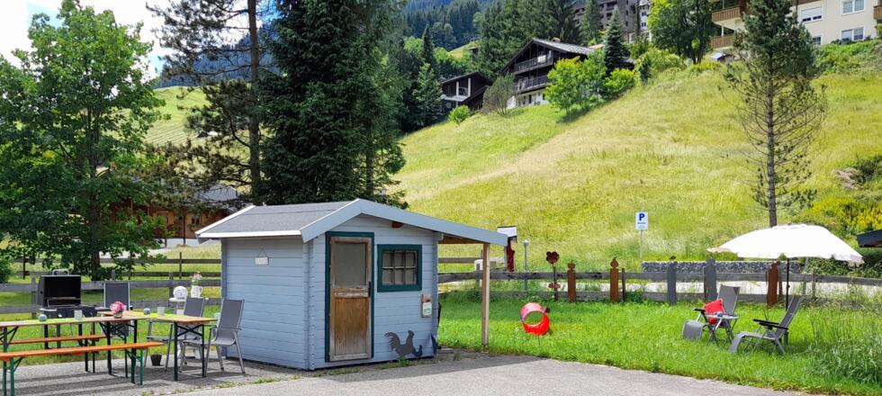 Platz zum chillen, grillen, Bierchen killen