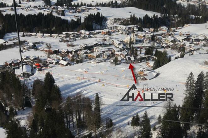 Blick von Kanzelwandbahn