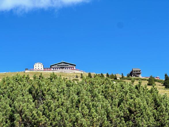 Schafbergspitze *pare* aproape