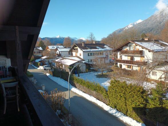 Ausblick vom Balkon Foto 3