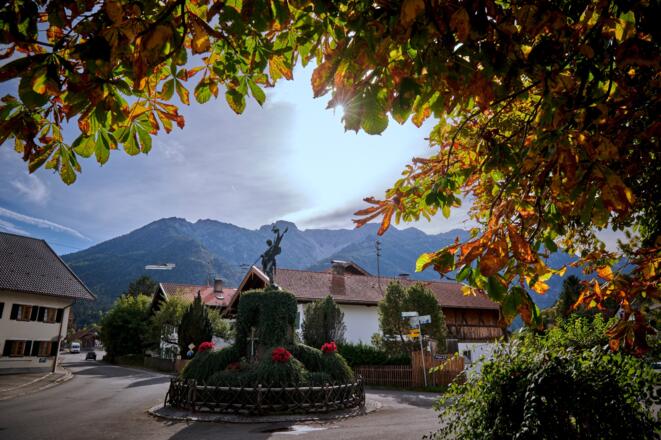 Kriegerdenkmal, Startpunkt der Wanderung