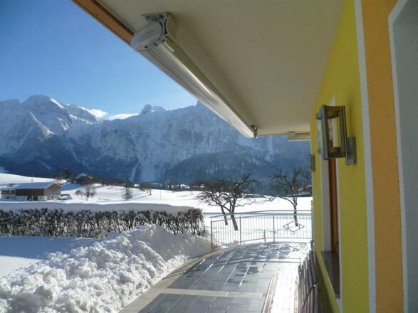 Ausblick von der Terrasse