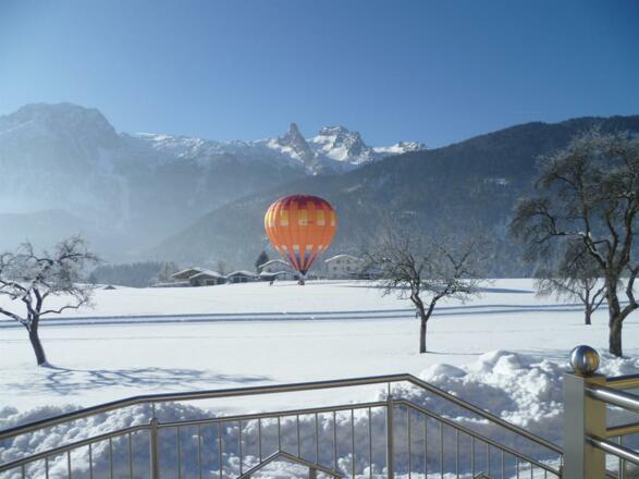 Ballonfahrt geht zu Ende