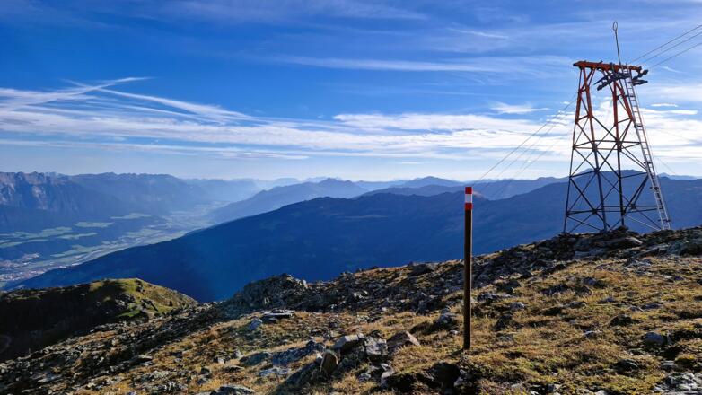Materialseilbahn der Glungezer-Hütte (bei der "Wechte")