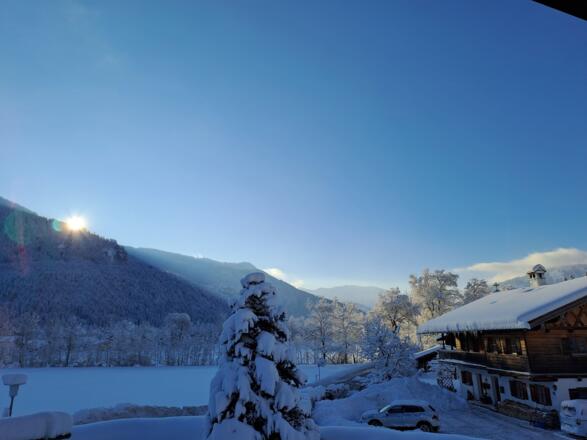 Aussicht vom Südbalkon
