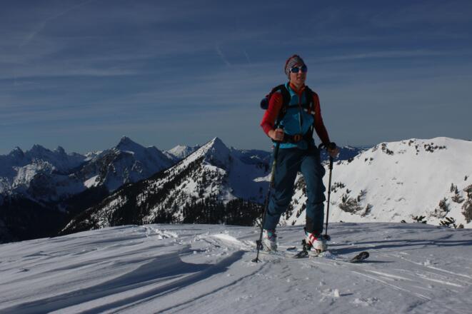 Die letzten Meter zum Gipfel