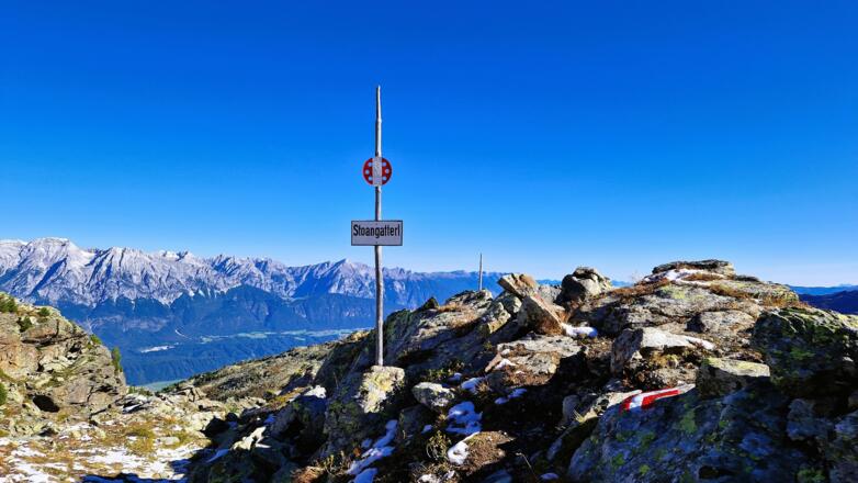 Fritz-Anker-Steig: "Stoangatterl"