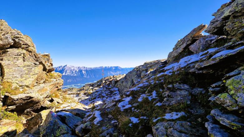 Fritz-Anker-Steig: "Stoangatterl"