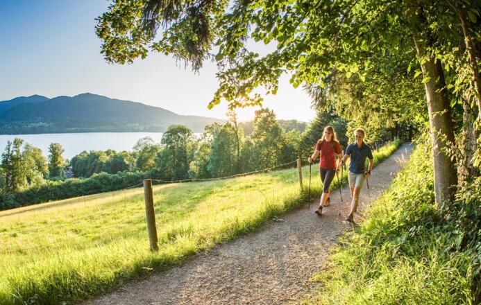 Panorama Wanderweg Tegernsee