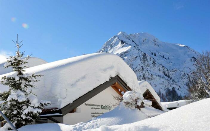 Haus im Winter