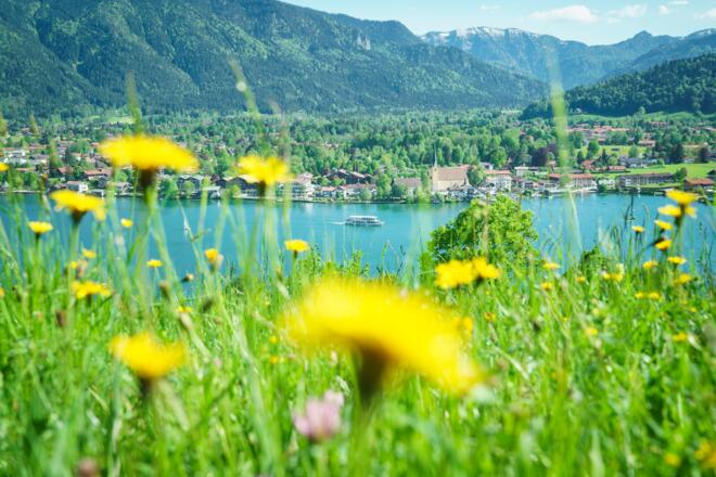 Panorama Wanderweg Tegernsee
