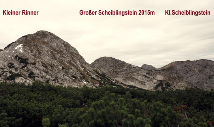 1895m, Blick zum Gipfelziel hinten