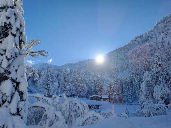 Winterlandschaft Siebenhütten