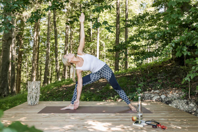 Chiemsee Chalet Yoga Plattform