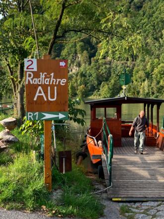 Radfähre Au