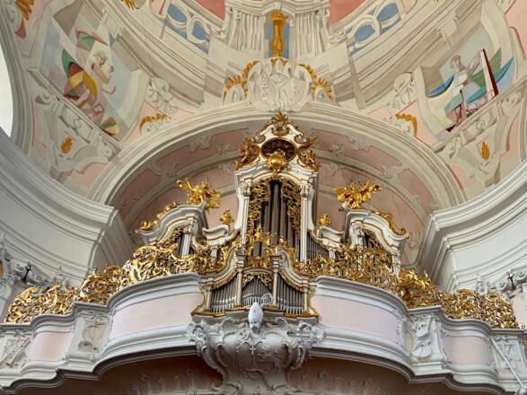 Die Orgel in der Stiftskirche Engelszell