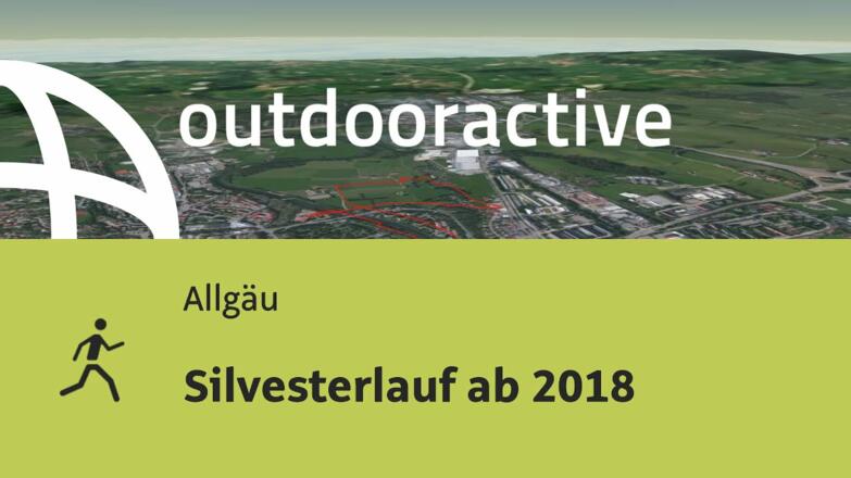 Joggingstrecke im Allgäu: Silvesterlauf ab 2018