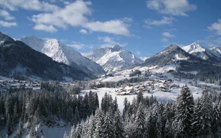 Winter im Kleinwalsertal