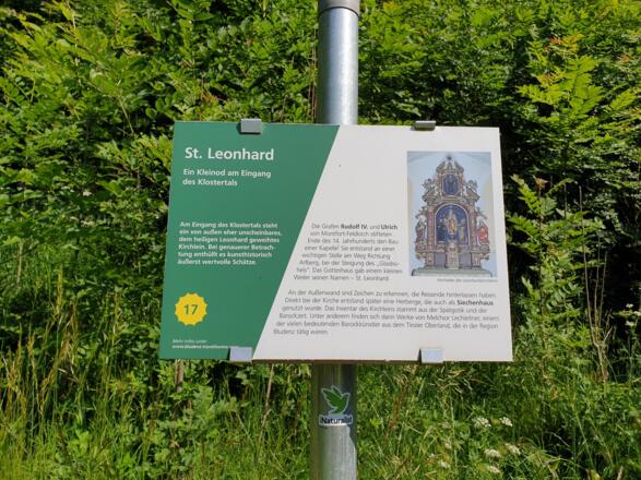 Sunna-Weg Informationstafeln