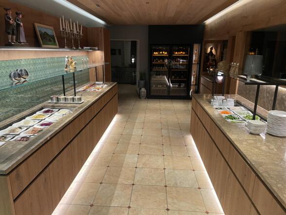 Almhof Rupp Restaurantbereich