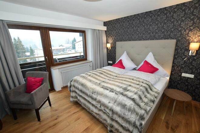 3-Raum Appartement Schlafzimmer