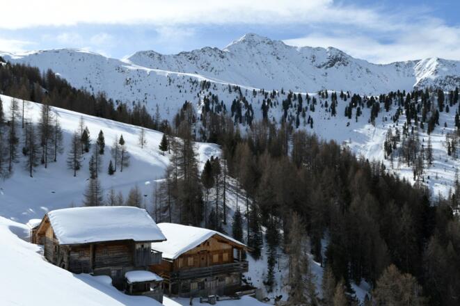 Blick von der Kasermähderalm zum Kalksteinjöchl.