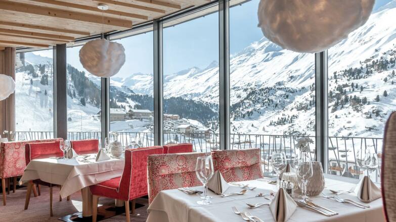 Restaurant mit Ausblick