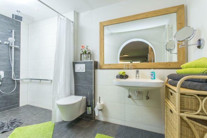 3-Raum Appartement Barrierefrei Badezimmer