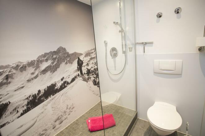 Badezimmer 2-Raum Appartement