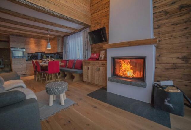 Wohnbereich in Käthe´s Lodge