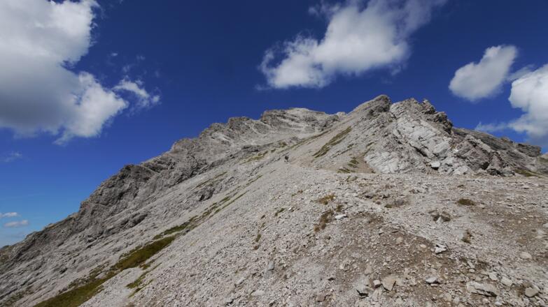 Großer Krottenkopf (2656 m) - Normalweg zum Gipfel