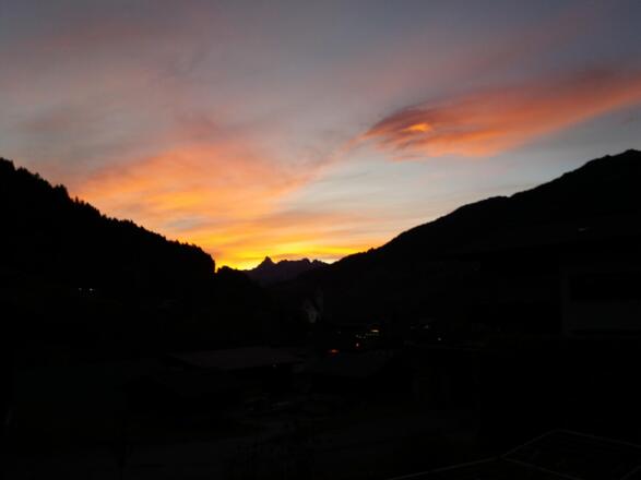 Zimba Sonnenuntergang