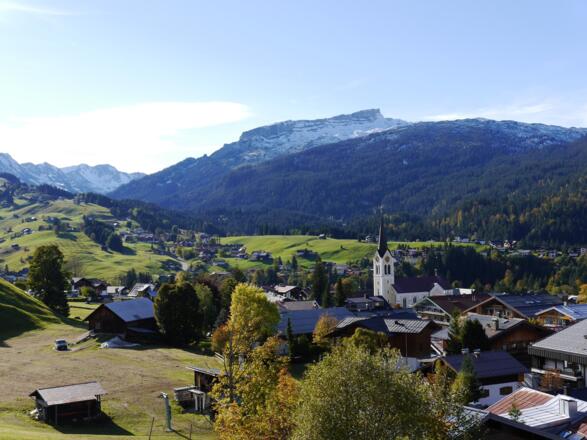 Riezler Höhe Sicht von der Terrasse