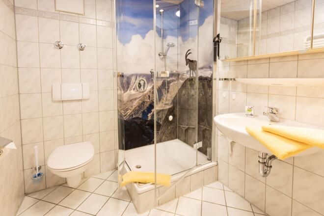Bad mit Dusche - das Motiv variiert