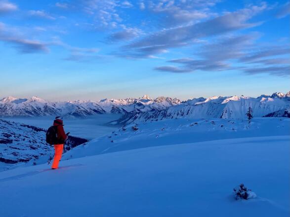 Skigebiet Ifen - freier Skiraum