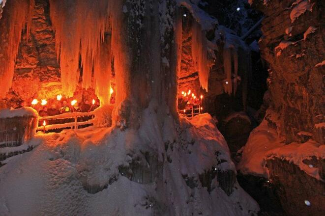 Breitachklamm Fackelwanderung (c)  - Kleinwalserta