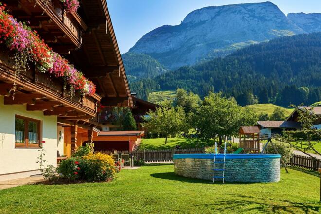 Garten mit Pool
