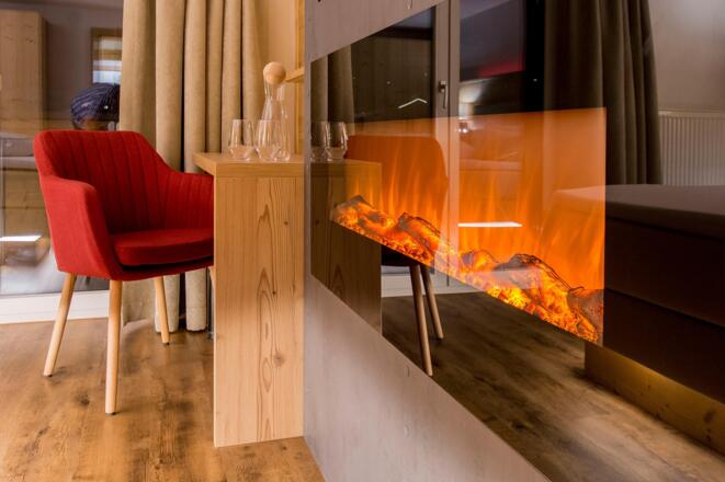 Kuschelsuite Kamin