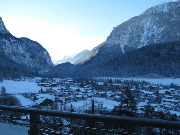 Blick vom Balkon