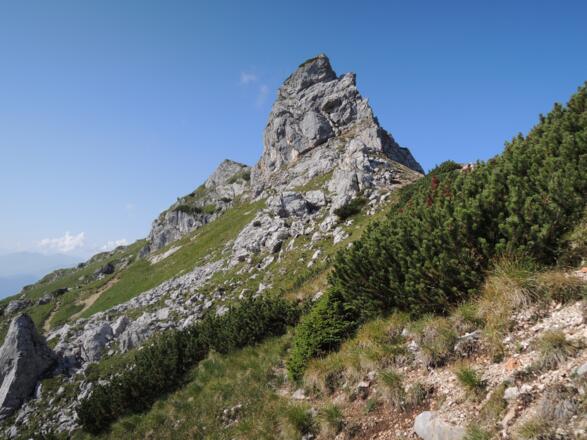 Blick zur Haidachstellwand
