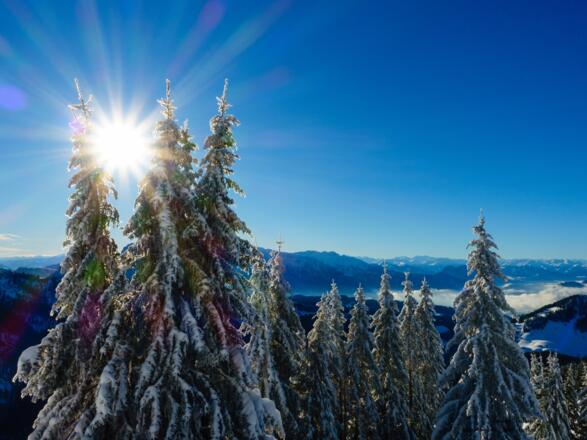 Winterwunderland in den Chiemgauer Alpen