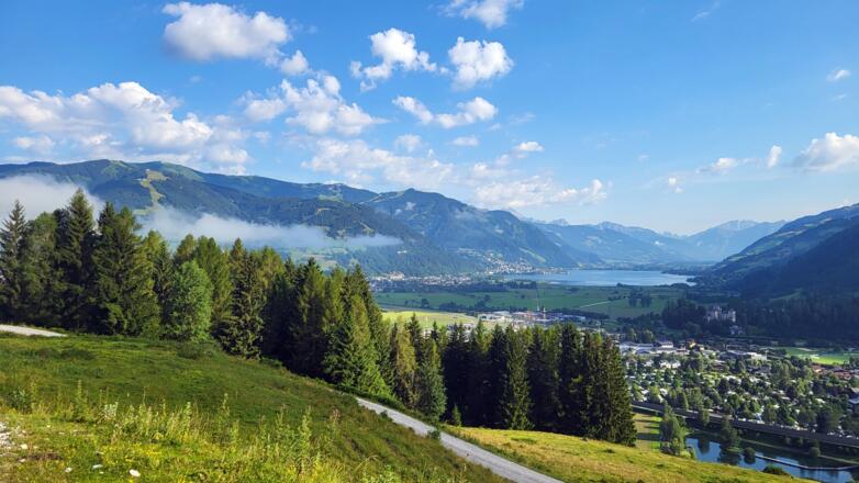 Den Ausblick und die Ruhe genießen